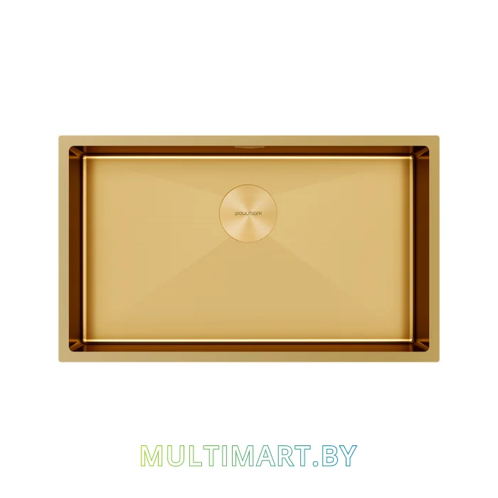 Кухонная мойка Paulmark Next 74 UNI PM217444-BG (брашированное золото)